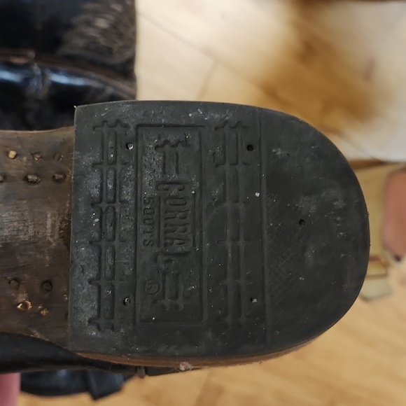 Men's Coral Western Cross Wing Cowboy Boots Sz 9 1 /2 D - Picture 9 of 16